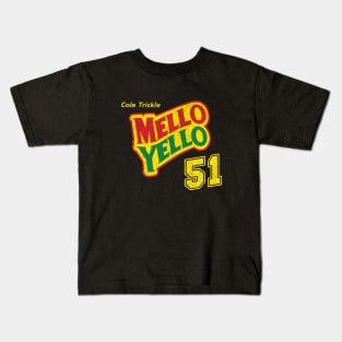 Cole Trickle Mello Yello #51 - vintage logo Kids T-Shirt